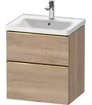 Duravit Waschtischunterschrank wandh&auml;ngend &bdquo;D-Neo&ldquo; 58,4 &times; 62,5 &times; 45,2 cm...