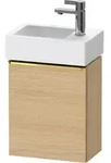 Duravit Waschtischunterschrank wandh&auml;ngend &bdquo;D-Neo&ldquo; 36,4 &times; 44 &times; 22,2 cm Eiche