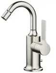 Dornbracht VAIA Bidet-Einhandbatterie mit Ablaufgarnitur - Platin geb&uuml;rstet