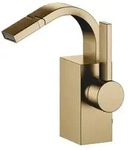 Dornbracht Bidet-Einhandbatterie mit Ablaufgarnitur Dark Brass geb&uuml;rstet