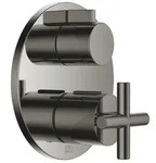 Dornbracht TARA UP-Thermostat mit Einweg-Mengenregulierung - Dark Chrome