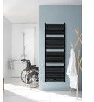 Zehnder Design-Heizk&ouml;rper Toga Austausch, 1760x35x500 mm, Black Matt, wahlweise