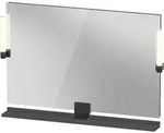 Duravit Spiegel &bdquo;Sivida&ldquo; 105 &times; 65 cm in Diamantschwarz