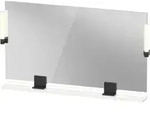 Duravit Spiegel &bdquo;Sivida&ldquo; 125 &times; 65 cm in Diamantschwarz