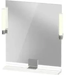 Duravit Spiegel &bdquo;Sivida&ldquo; 65 &times; 65 cm in Apricot Pearl