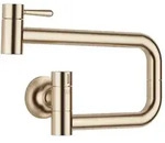Dornbracht VAIA POT FILLER Kaltwasserventil - Champagne geb&uuml;rstet (22kt Gold)