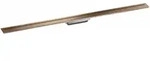 Hansgrohe AXOR Drain Fertigset Duschrinne 1200, Brushed Red Gold