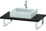Duravit Konsole &bdquo;L-Cube&ldquo; in Nussbaum geb&uuml;rstet