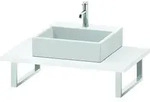 Duravit Konsole &bdquo;L-Cube&ldquo; in Wei&szlig; Hochglanz