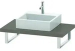 Duravit Konsole &bdquo;L-Cube&ldquo; in Flannel Grey Hochglanz