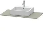 Duravit Konsole &bdquo;XSquare&ldquo; in Steingrau Seidenmatt
