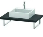 Duravit Konsole &bdquo;L-Cube&ldquo; in Graphit Supermatt