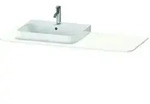 Duravit Konsole &bdquo;Happy D.2 Plus&ldquo;, links in Wei&szlig; Seidenmatt