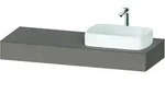 Duravit Konsole &bdquo;Qatego&ldquo; in Basalt Matt