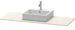 Duravit Konsole &bdquo;XSquare&ldquo; in Taupe Supermatt
