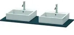 Duravit Konsole &bdquo;XSquare&ldquo; in Nachtblau Seidenmatt
