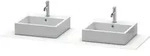 Duravit Konsole &bdquo;XSquare&ldquo; in Wei&szlig; Supermatt