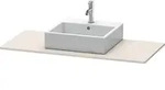 Duravit Konsole &bdquo;XSquare&ldquo; in Taupe Supermatt
