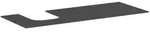 Hansgrohe Xevolos E Konsole 1370&frasl;550, links Ausschnitt, geschliffen,...