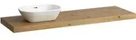 Waschtisch-Platte LANI 495x1570x65 mit Ausschnitt links inklusive 3