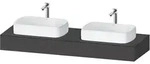 Duravit Konsole &bdquo;Qatego&ldquo; in Graphit Matt