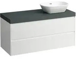 Waschtischunterbau+Waschtischplatte (MODULAR SYSTEM) LANI 495x1185x580 mit...