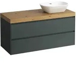 Waschtischunterbau+Waschtischplatte (MODULAR SYSTEM) LANI 495x1185x580 mit...