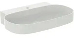Waschbecken &bdquo;Linda-X&ldquo; 75 &times; 50 &times; 13,5 cm, Hahnlochposition mittig in...