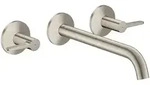 Hansgrohe AXOR One 3-Loch Waschtischarmatur Unterputz Wandmontage 220mm...