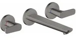 Hansgrohe AXOR Citterio C 3-Loch Waschtischarmatur Unterputz Polished Black Chrome