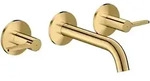 Hansgrohe AXOR One 3-Loch Waschtischarmatur Unterputz Polished Gold Optic