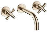 Dornbracht TARA Waschtisch-Wandbatterie Tara. (neu) Champagne geb&uuml;rstet (22kt Gold)