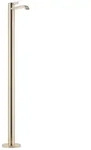 Dornbracht IMO Waschtisch-Einlochbatterie mit Standrohr, Light Gold geb&uuml;rstet,