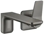 Dornbracht LISSE Waschtisch-Wand-Einhandbatterie ohne Ablaufgarnitur Dark Platinum