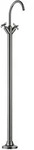 Dornbracht VAIA Waschtisch-Einlochbatterie mit Standrohr, Dark Chrome,...