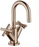 Dornbracht TARA Waschtisch-Einlochbatterie mit Ablaufgarnitur - Bronze...