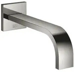 Dornbracht MEM Waschtisch-Wand-Auslauf Dark Chrome, Ausladung 200 mm, starrer