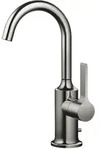 Dornbracht VAIA Waschtisch-Einhandbatterie mit Ablaufgarnitur - Dark Chrome,