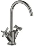 Dornbracht VAIA Waschtisch-Einlochbatterie mit Ablaufgarnitur Dark Platinum