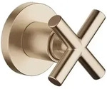 Dornbracht Tara UP-Zweiwege-Umstellung Champagne geb&uuml;rstet (22kt Gold)