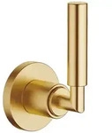 Dornbracht Tara UP-Zweiwege-Umstellung Messing geb&uuml;rstet (23kt Gold)