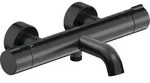 Zweihand-Wannenarmatur &bdquo;Serie C.1&ldquo; Ausladung 109 mm in Schwarz (matt)