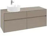Villeroy & Boch Collaro Waschbeckenunterschrank C046B0, 1400x548x500 mm, links,...