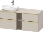 Duravit Waschtischunterschrank wandh&auml;ngend &bdquo;D-Neo&ldquo; 140 &times; 66,4 &times; 55 cm...