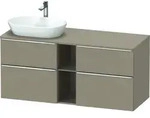 Duravit Waschtischunterschrank wandh&auml;ngend &bdquo;D-Neo&ldquo; 140 &times; 66,4 &times; 55 cm...