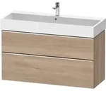 Duravit Waschtischunterschrank wandh&auml;ngend &bdquo;D-Neo&ldquo; 118,4 &times; 62,5 &times; 44,2 cm