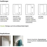 Kermi Design-Elektroheizk&ouml;rper &bdquo;Rubeo&reg;-E&ldquo; Raumerw&auml;rmung 57 &times; 172,5 cm in