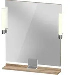 Duravit Spiegel &bdquo;Sivida&ldquo; 65 &times; 65 cm in Apricot Pearl