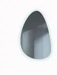 Kludi-LUMA Spiegel 69x100 cm H3 LED mit einstellbarem Entfeuchter, 1.050 Lumen