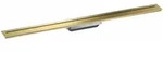 Hansgrohe AXOR Drain Fertigset Duschrinne 900 mm, Brushed Brass, Edelstahl V2A,